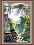 国画山水