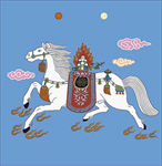 蒙古花纹