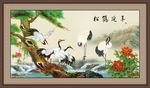 松鹤延年图