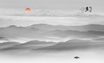 新中式山水画