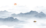 水墨山水画