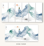 水墨画软膜天花