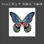 彩色蝴蝶