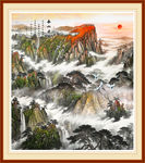 泰山日出泰山