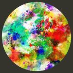 抽象油画