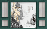 新中式轻奢护墙板背景墙