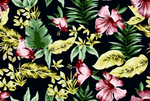 植物花无逢拼接