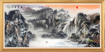 山水画国画山水画