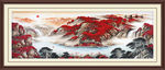 山水画国画山水画