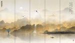 山水画 水墨山水画 意境山水画