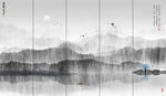 抽象画 山水画 水墨画 新中式