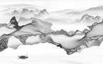 最新 现代新山水画 tif分层