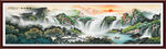 山水画水墨山水画 意境山水画
