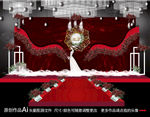 红色系婚礼