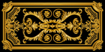 金色古典花纹装饰画