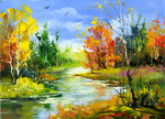 风景油画