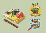 卡通食物
