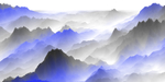 水墨山水画
