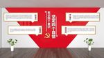 四个意识党建文化墙