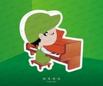 钢琴小男孩