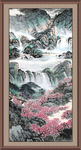 巨幅山水画