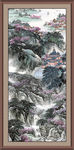 巨幅山水画