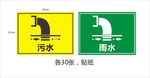 污水标识