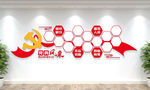 党员风采展示墙
