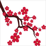 中式梅花