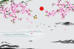 水墨画