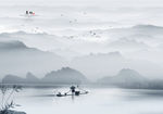 水墨山水