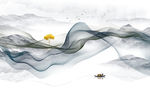 水墨山水画