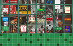 港式茶餐厅背景墙