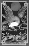 老鹰灰度图