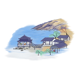 山水装饰画元素