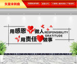 用感恩心做人 用责任心做事