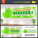 社区防灾减灾文化墙