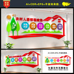 农村人居环境整治标语展板图片