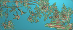 精雕图 花草动物