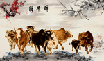 五牛图