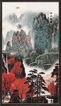 山水画 水墨山水画 意境山水画