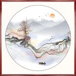新中式水墨装饰画