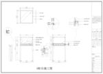 珠宝柜台CAD施工图 展柜货架