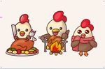 卡通小鸡