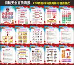 消防海报 消防挂画