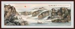山水画水墨山水画 意境山水画