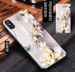 玉兰花手机壳模板