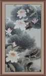 国画荷花