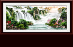 山水画水墨山水画 意境山水画