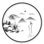 圆形画